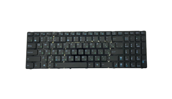 Клавіатура для ноутбука Asus K52 K53 G73 A52 G60 Black, (Black Frame) RU