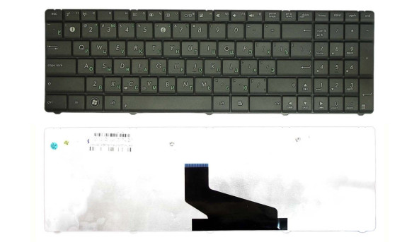 Клавіатура для ноутбука Asus (X53S, X53U) Black, RU