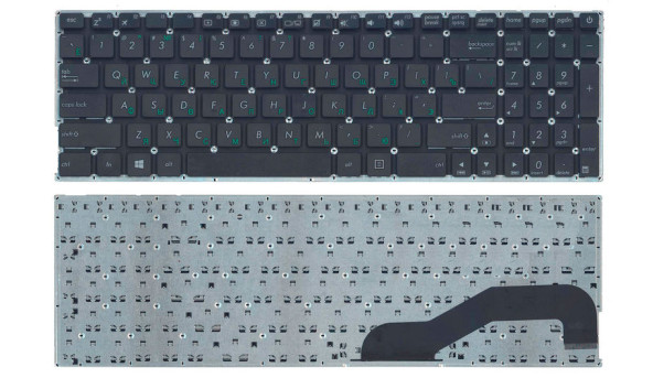 Клавиатура для ноутбука Asus (X540) Black, (No frame) RU