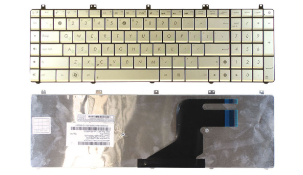 Клавіатура для ноутбука Asus N55, N55S, N55SF, N55SL, N75, N75S, N75SF, N75SL, X5QS, X5QSF, PRO7DS, PRO7DSF, PRO7DSL, X7DS, X7DSF, X7DSL Silverly, RU