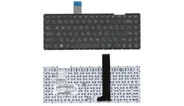 Клавиатура для ноутбука Asus VivoBook (X401) Black, (No Frame), RU