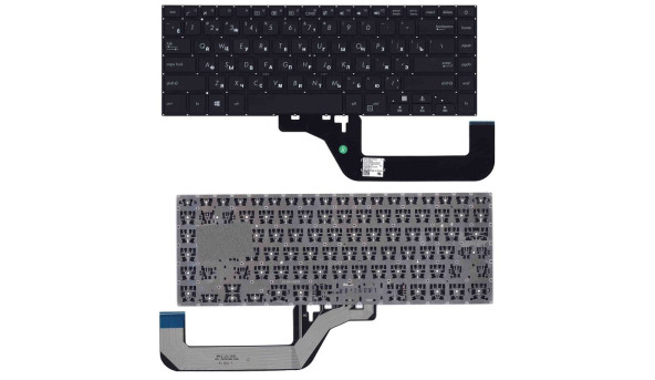Клавіатура для ноутбука Asus VivoBook 15 X505 Black, (No Frame) RU