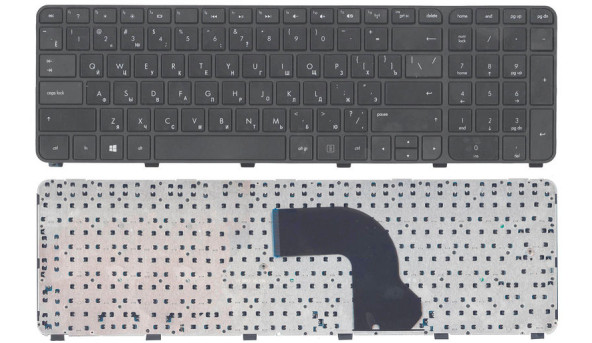 Клавіатура для ноутбука HP Pavilion (DV7-7000) Black, (Black Frame), RU