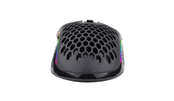 Мишка Redragon Storm M808 RGB Optical, ігрова, 12400dpi., 7кн., Ultralight чорна - 570899