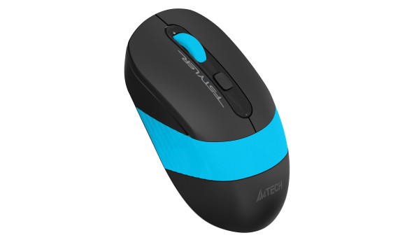 Мишка бездротова A4-Tech Fstyler FG10S, 4 кн., 2000 dpi, синя - 570962