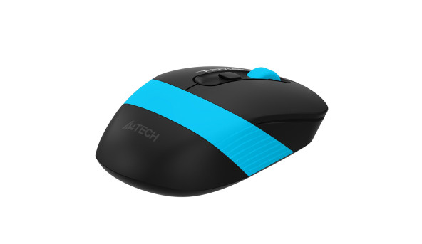 Мишка бездротова A4-Tech Fstyler FG10S, 4 кн., 2000 dpi, синя - 570962