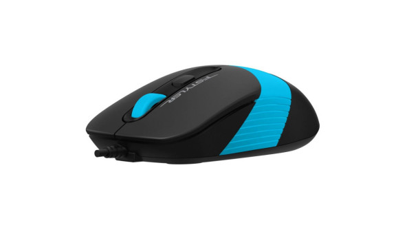 Мишка A4-Tech Fstyler FM10S, 4 кн., 1600 dpi, безшумна, USB, синя - 570968