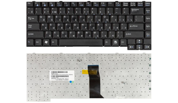 Клавиатура для ноутбука LG (LM50) Black, RU
