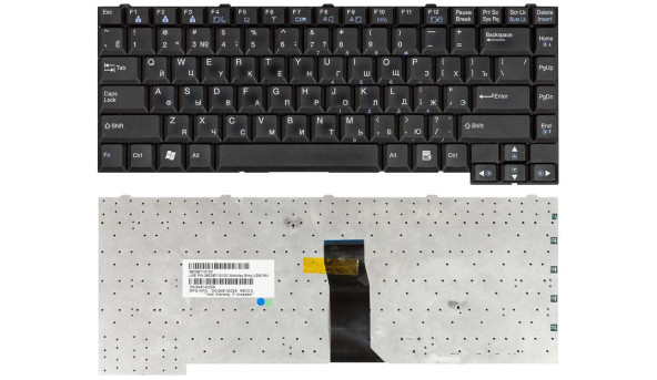 Клавіатура для ноутбука LG (LM50) Black, RU