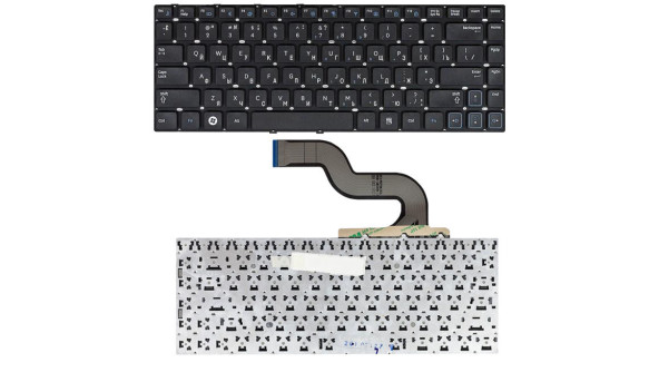 Клавиатура для ноутбука Samsung (RC410) Black, (No Frame), RU/EN