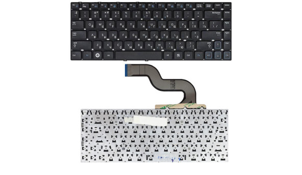 Клавіатура для ноутбука Samsung (RC410) Black, (No Frame), RU/EN