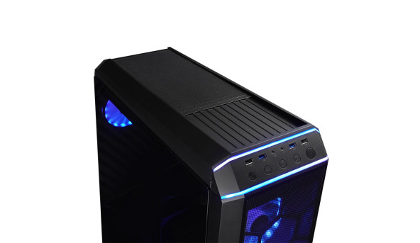 Корпус Chieftec STALLION 3 GP-03B-OP 4x120mm A-RGB, ATX, без БЖ, Black - 571047