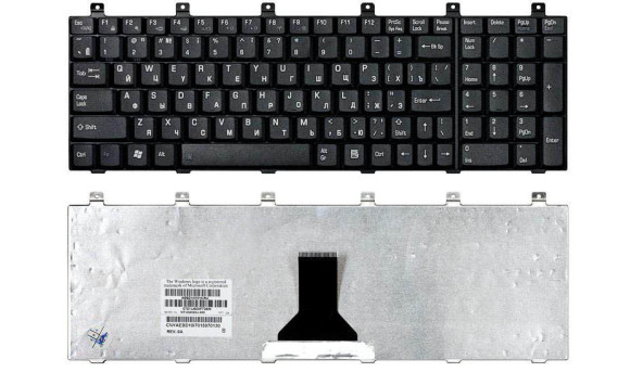 Клавиатура для ноутбука Toshiba Satellite (M60, M65, P100, P105) Black, RU