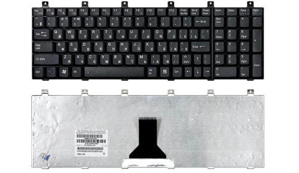 Клавіатура для ноутбука Toshiba Satellite (M60, M65, P100, P105) Black, RU