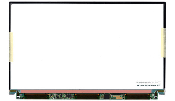 Матриця для планшета 11,1", Slim (тонка), 30 pin (знизу праворуч), 1366x768, Світлодіодна (LED), без кріплення, глянсова, Toshiba, LTD111EXCK