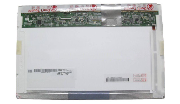 Матрица для ноутбука 12,1", Normal (стандарт), 40 pin (сверху слева), 1280x800, Светодиодная (LED), без креплений, матовая, AU Optronics (AUO), B121EW09 V.1