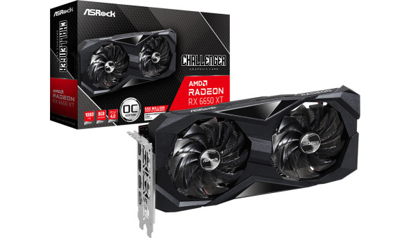 AMD Radeon RX 6650 XT AsRock Challenger D 8GB OC DDR6, 128 bit, PCI Express 4.0 - 571167