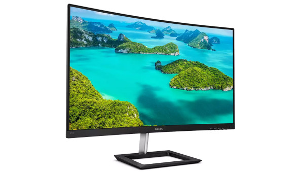 TFT 27" Philips 271E1CA, VA, VGA, HDMI, колонки, чорний - 571172