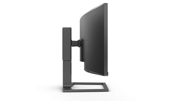 TFT 48.8" Philips 498P9Z, VA, 5120 x 1440, HDMI 2.0 x 3, DP, USB 3.2 x 2, HAS, колонки, чорний - 571187