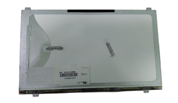 Матриця для ноутбука 14,0", Slim (тонка), 40 pin (знизу ліворуч), 1366x768, Світлодіодна (LED), кріплення зверху/знизу, матова, Samsung, LTN140AT21 W01