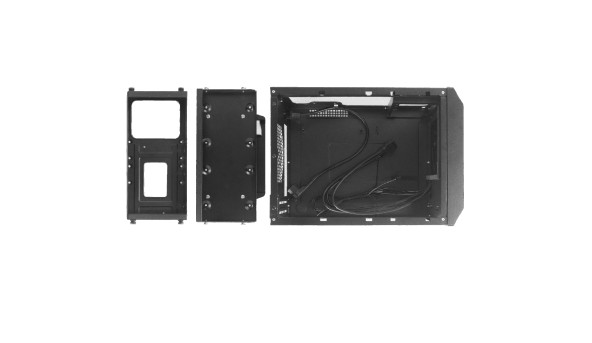 Корпус Chieftec PRO CUBE MINI CN-01B-OP miniITX, без БЖ, Black - 571242