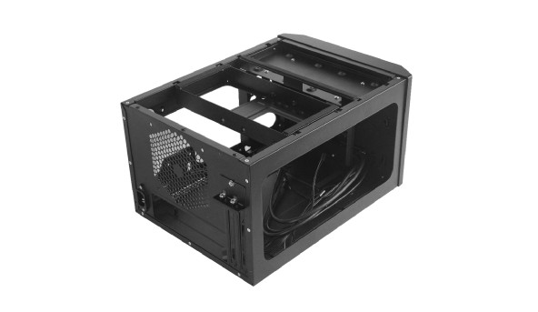 Корпус Chieftec PRO CUBE MINI CN-01B-OP miniITX, без БЖ, Black - 571242