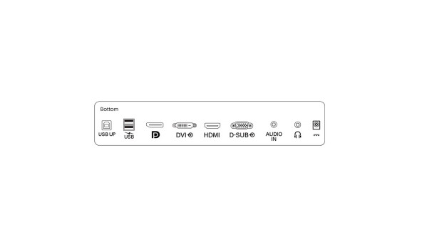 TFT 17" Philips 172B9TL, сенсорний (10 д.), 5:4, 1280 x 1024, D-Sub, DVI-D, HDMI, DP, USB-Hub, HAS,