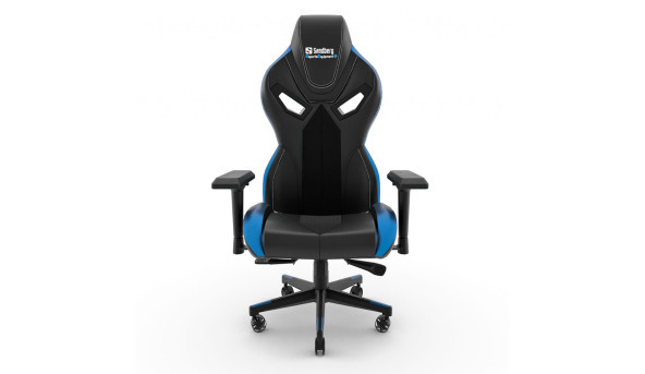Крісло ігрове Sandberg Voodoo Gaming Chair Black/Blue 4 клас, 150 кг