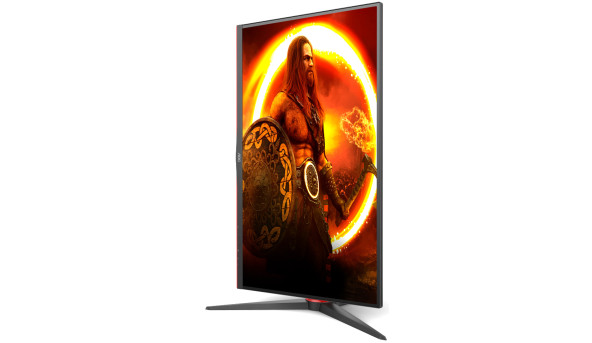 TFT 27" AOC 27G2SPU/BK, IPS, 165Гц, 1 мс, VGA, 2х HDMI, DP, USB-hub, HAS, Pivot, колонки - 571454