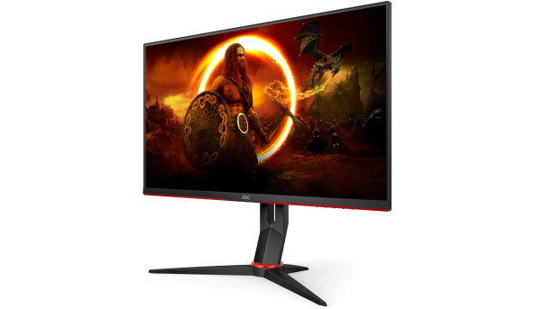TFT 27" AOC 27G2SPU/BK, IPS, 165Гц, 1 мс, VGA, 2х HDMI, DP, USB-hub, HAS, Pivot, колонки - 571454