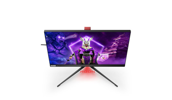 TFT 24.5" AOC AGON AG254FG, FHD, IPS, 360Гц, 1 мс, 2хHDMI, DP, USB-hub, HAS, Pivot, колонки, чорний - 571458