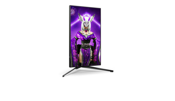TFT 24.5" AOC AGON AG254FG, FHD, IPS, 360Гц, 1 мс, 2хHDMI, DP, USB-hub, HAS, Pivot, колонки, чорний - 571458