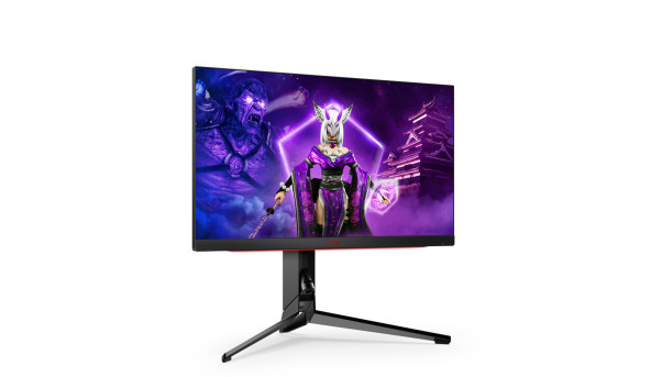TFT 24.5" AOC AGON AG254FG, FHD, IPS, 360Гц, 1 мс, 2хHDMI, DP, USB-hub, HAS, Pivot, колонки, чорний - 571458