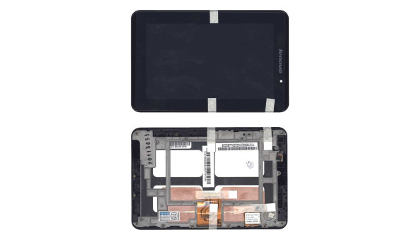Матриця з тачскріном (модуль) для Lenovo IdeaPad A1-07 чорний з рамкою