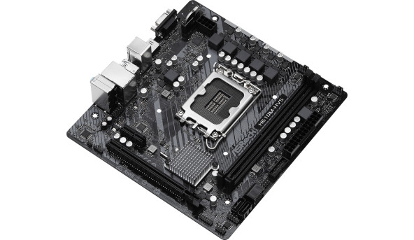 ASRock H610M-HVS (1700/H610, 2*DDR4, 1xPCIex16, HDMI/VGA, 4xSATAІІІ, GLan, 7.1ch, mATX) - 571537