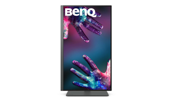 TFT 27" BenQ PD2705U, 4K UHD, IPS, 99% sRGB, HDMI, DP, USB-C, USB-hub, HAS, колонки, темно-сірий - 571628