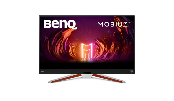 TFT 32" BenQ EX3210U, 4K UHD, IPS, 144Hz, 1 мс, HDMI, DP, USB-hub, HAS, колонки, білий - 571632
