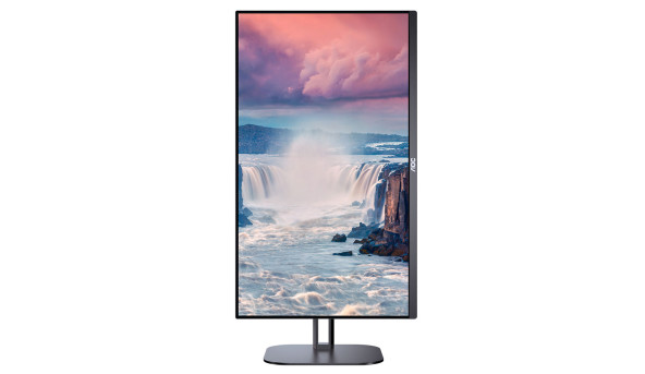 TFT 23.8" AOC 24V5C/BK, FHD, IPS,119% sRGB, 75Гц,1 мс, HDMI, DP, USB-C, USB-hub, Pivot, кол,чорний - 571635