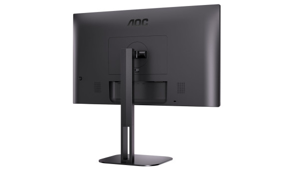 TFT 23.8" AOC 24V5C/BK, FHD, IPS,119% sRGB, 75Гц,1 мс, HDMI, DP, USB-C, USB-hub, Pivot, кол,чорний - 571635