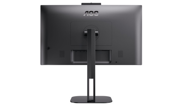 TFT 23.8" AOC 24V5CW/BK, FHD, IPS, 75Гц, 1 мс, HDMI, DP, USB-C, webcam, USB-hub, HAS, Pivot, колонки - 571642
