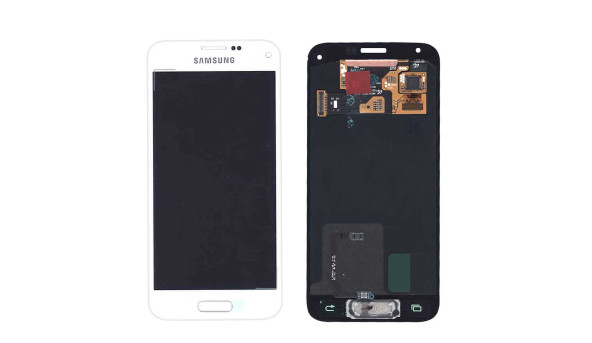 Матриця з тачскріном (модуль) для Samsung Galaxy S5 mini SM-G800F білий
