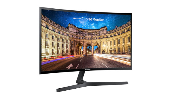 TFT 23.5" Samsung Curved LC24F396FHRXEN, FHD, HDMI,VGA, Black - 571671