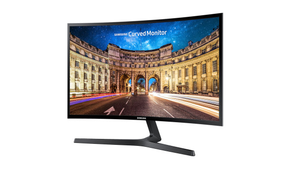 TFT 23.5" Samsung Curved LC24F396FHRXEN, FHD, HDMI,VGA, Black - 571671