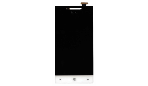 Матриця з тачскріном (модуль) для HTC Windows Phone 8S (A620e) чорний + білий