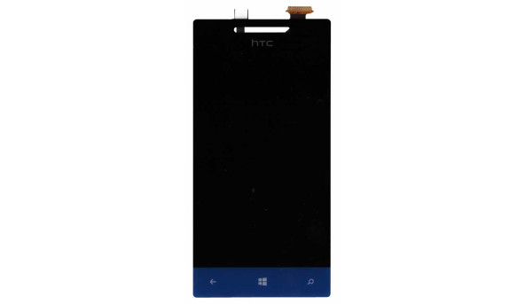 Матриця з тачскріном (модуль) для HTC Windows Phone 8S (A620e) чорний + синій