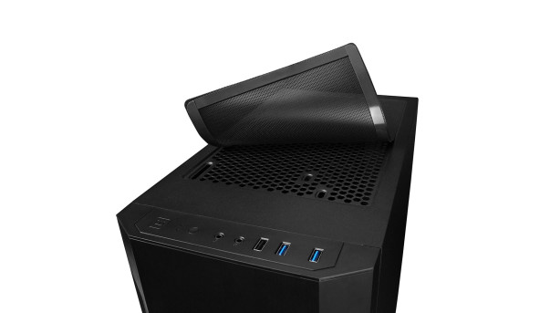 Корпус Chieftec ELOX AS-01B-OP ATX, без БЖ, Black - 571811