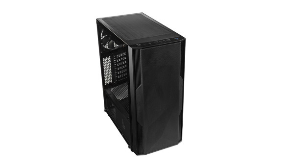 Корпус LogicConcept AGIR MESH+GLASS fan 120mm BLACK без БЖ ATX - 571865