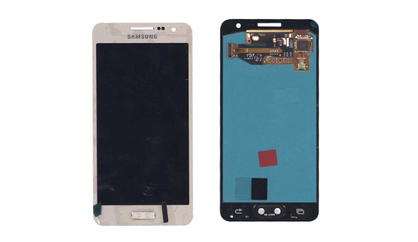 Матриця з тачскріном (модуль) для Samsung Galaxy A3 SM-A300F золотистий