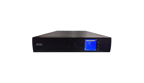 ДБЖ Powercom SNT-1500 IEC, 1500ВА/1500Вт, online RS232 USB 6IEC, LCD