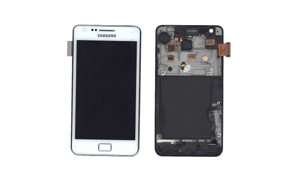Матриця з тачскріном (модуль) для Samsung Galaxy S2 GT-I9100 білий